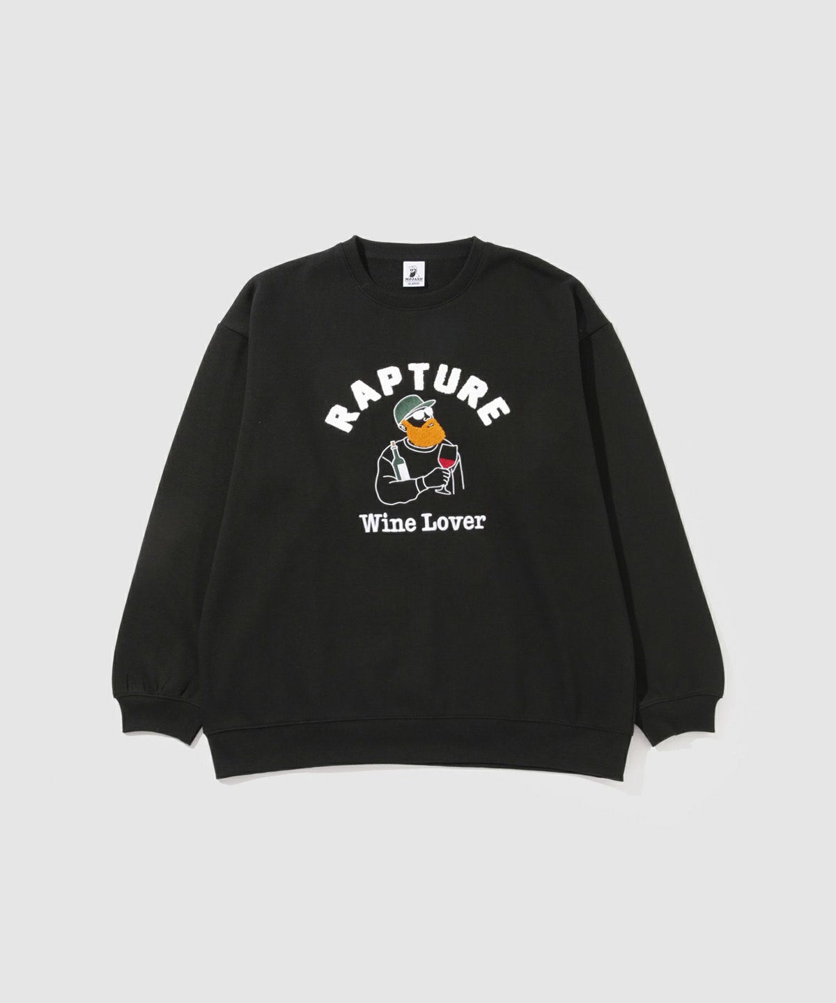 ヒゲサガラ刺繍トレーナー メンズ