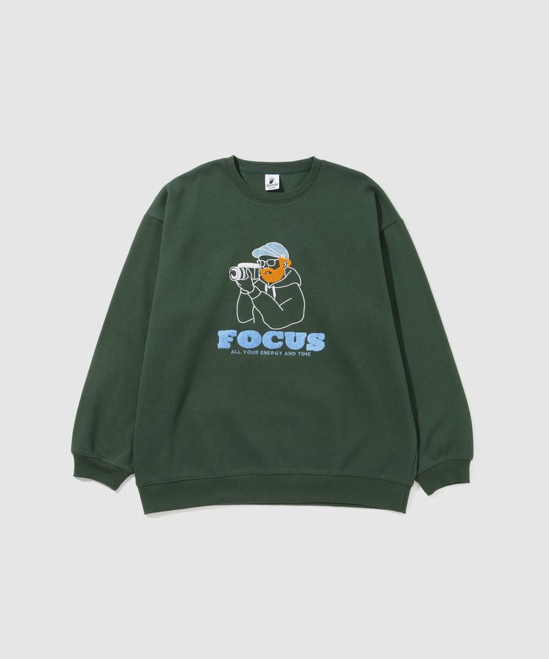 ヒゲサガラ刺繍トレーナー メンズ商品画像-4