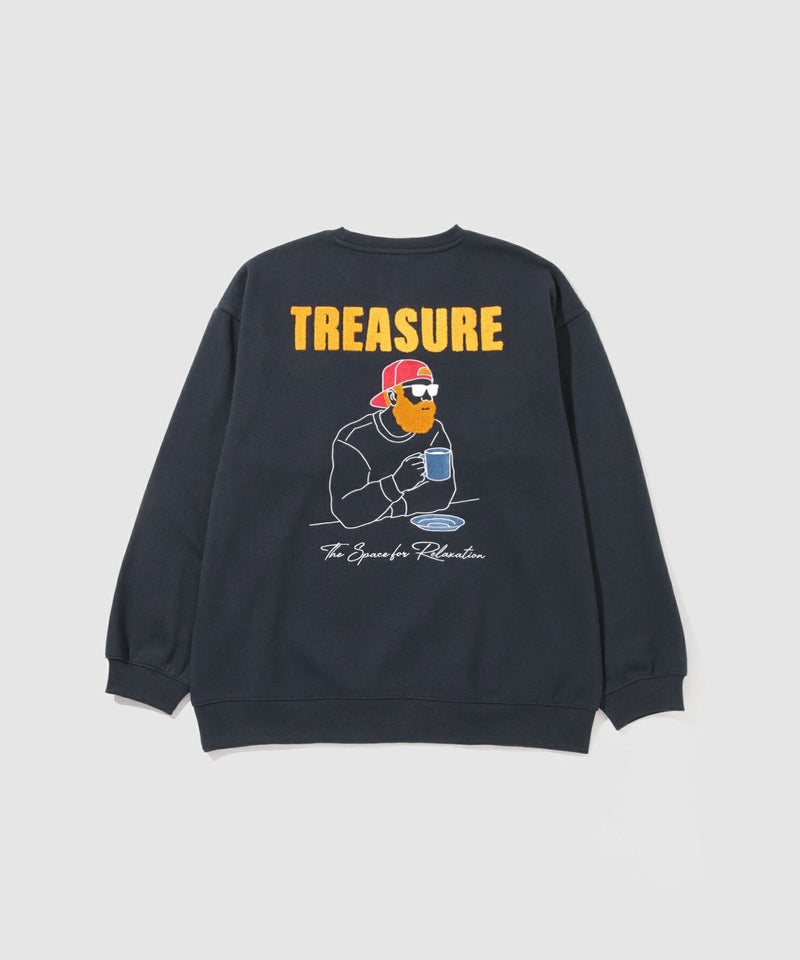 ヒゲサガラ刺繍トレーナー メンズ商品画像-5