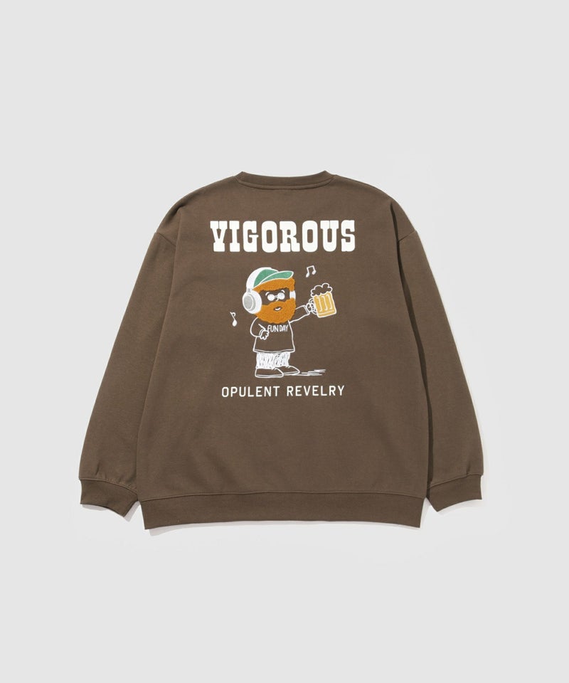 ミニヒゲサガラ刺繍トレーナー メンズ商品画像-5