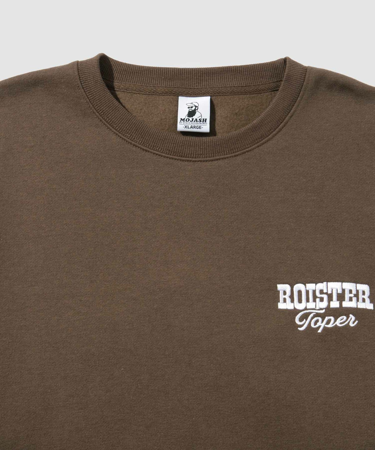 ミニヒゲサガラ刺繍トレーナー メンズ