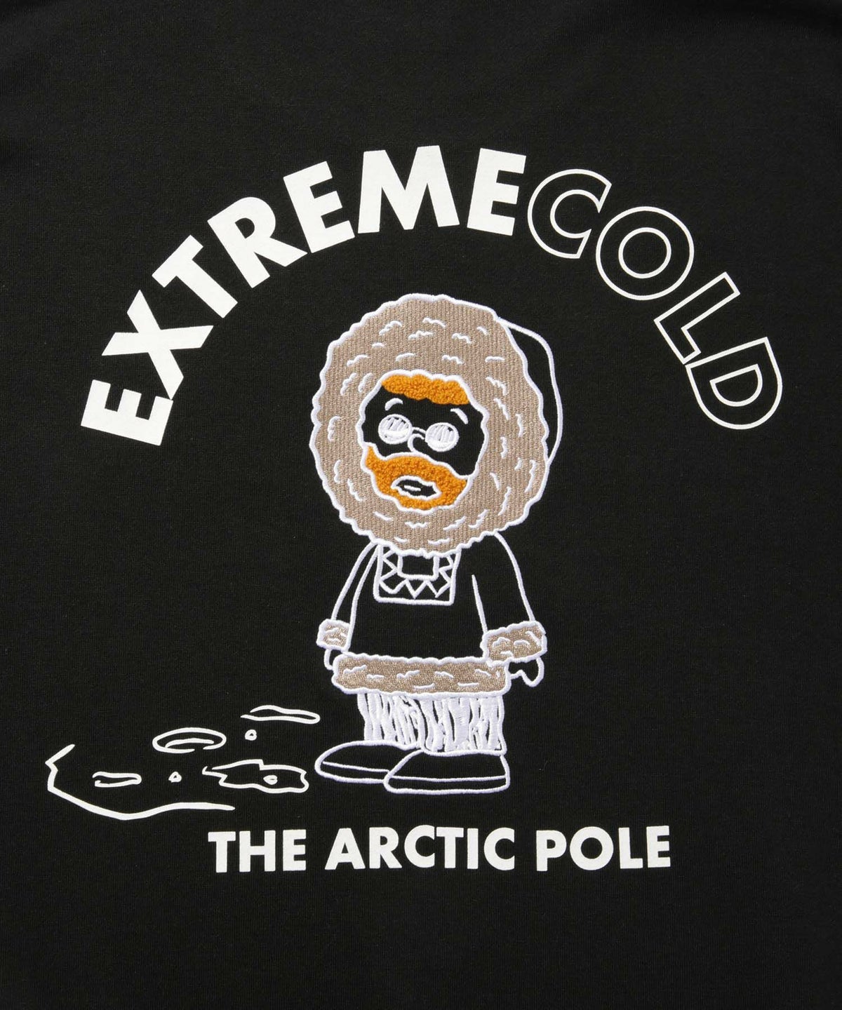 ミニヒゲサガラ刺繍トレーナー メンズ