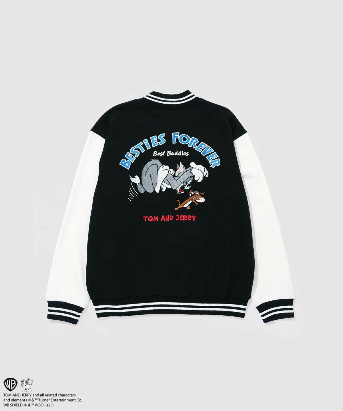 Tom and Jerry バック刺繍スタジャン メンズ