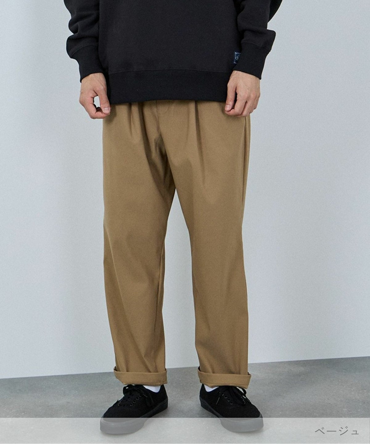 NAVY 毎日はきたくなるラクラクパンツ 「マイラク」 ワイドパンツ メンズ