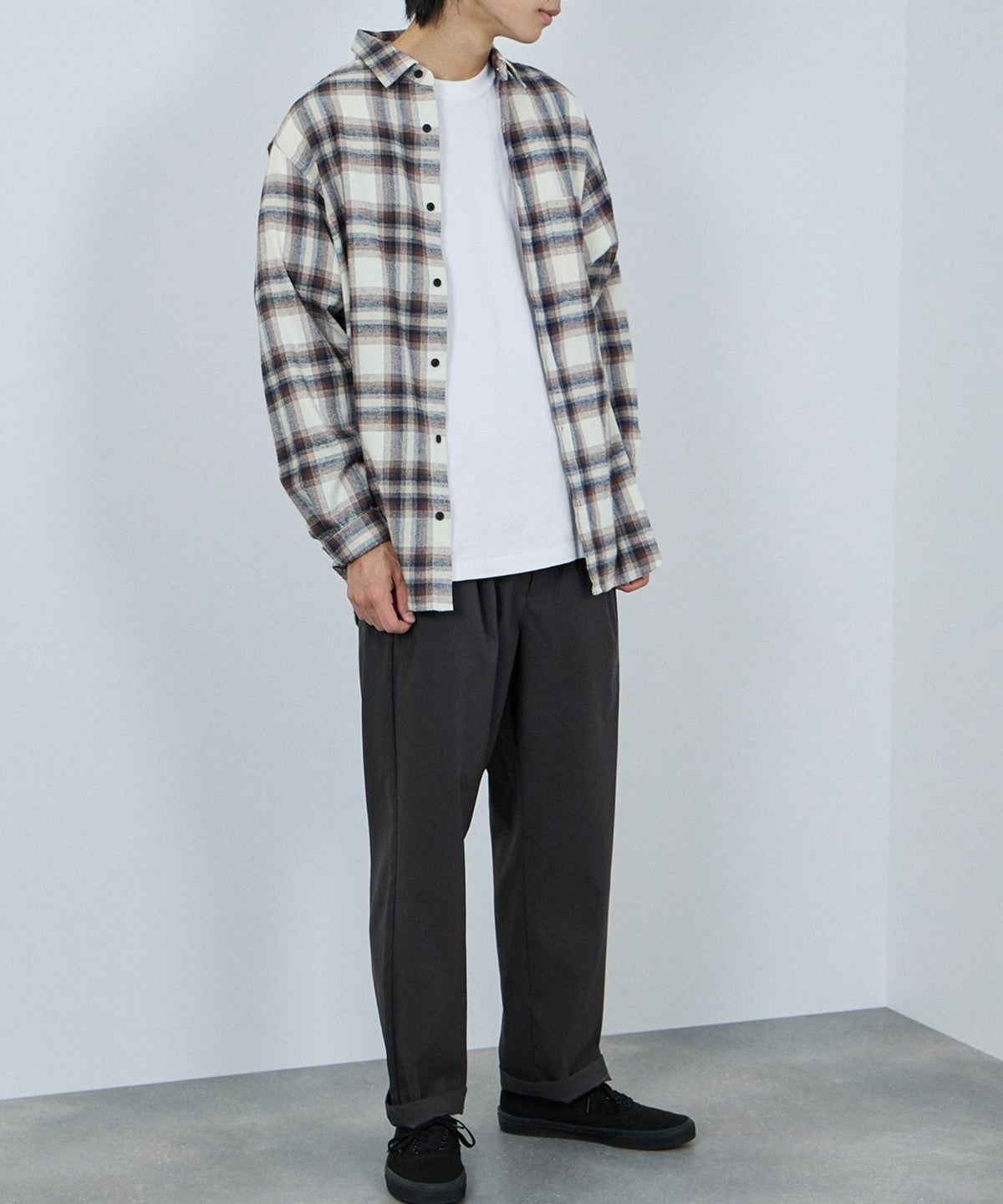 NAVY 毎日はきたくなるラクラクパンツ 「マイラク」 ワイドパンツ メンズ