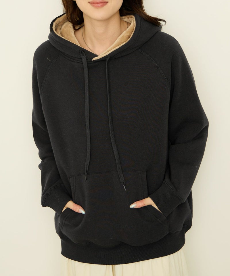 nAvy  裏シャギーパーカー レディース商品画像-5