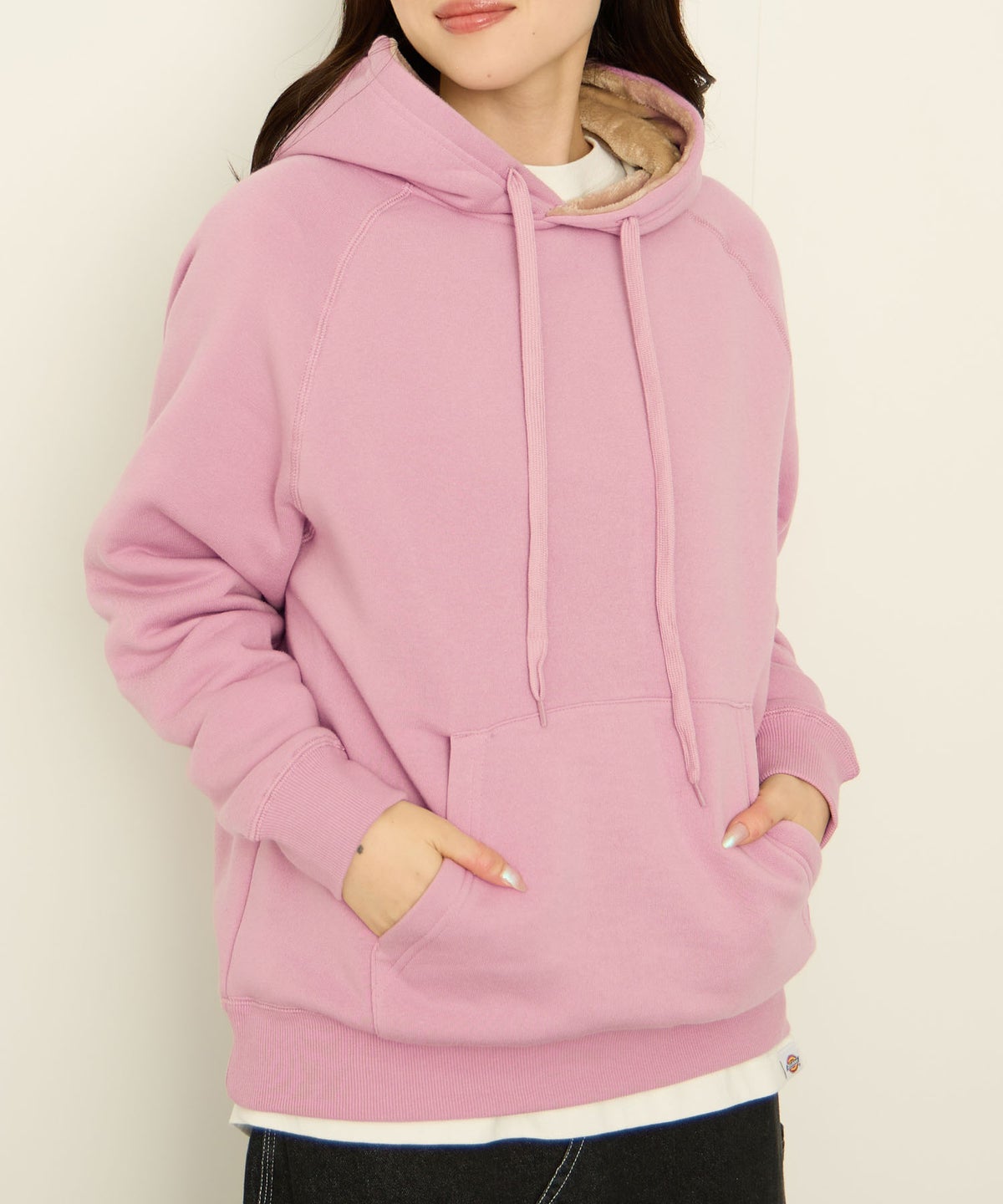 nAvy 裏シャギーパーカー レディース