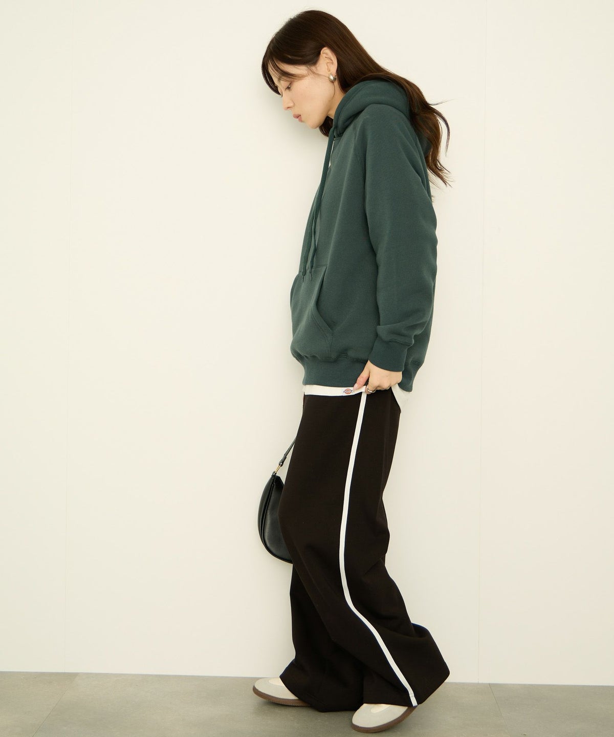 nAvy 裏シャギーパーカー レディース