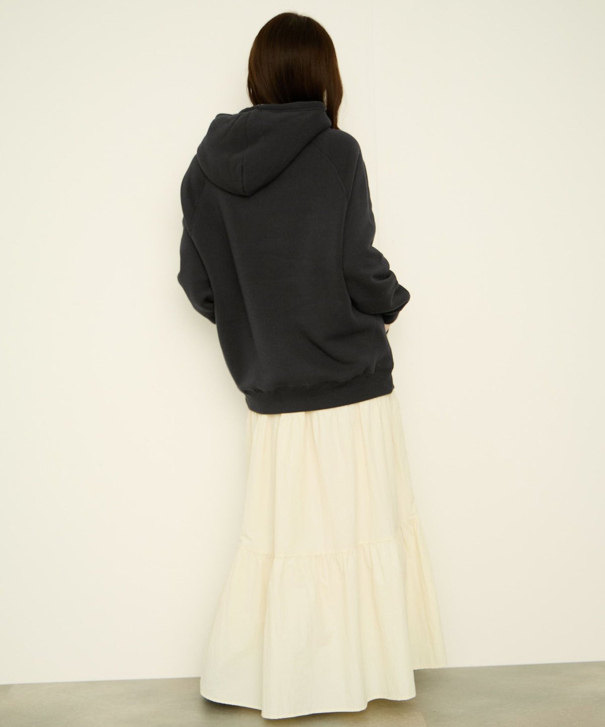 nAvy 裏シャギーパーカー レディース