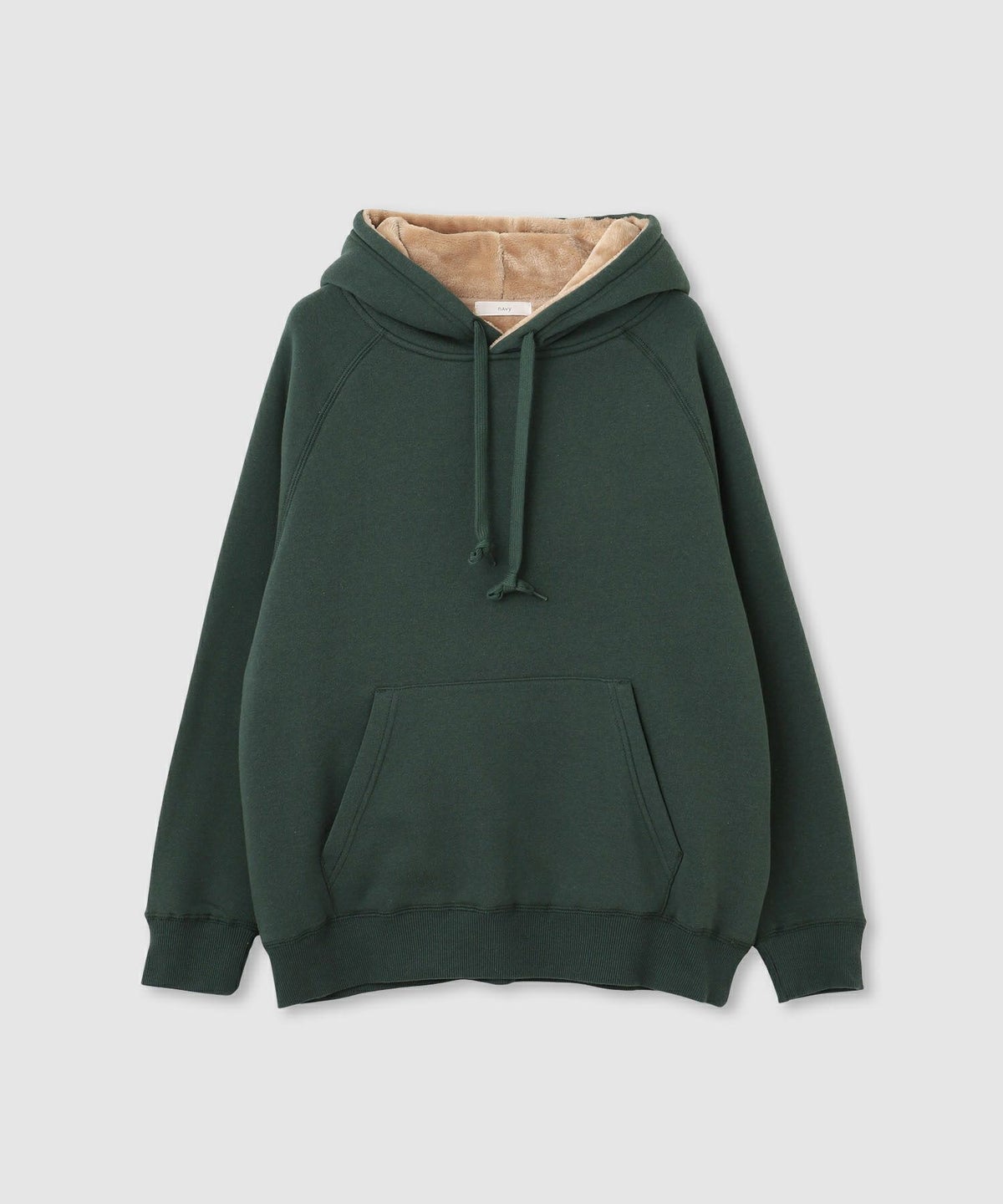 nAvy 裏シャギーパーカー レディース