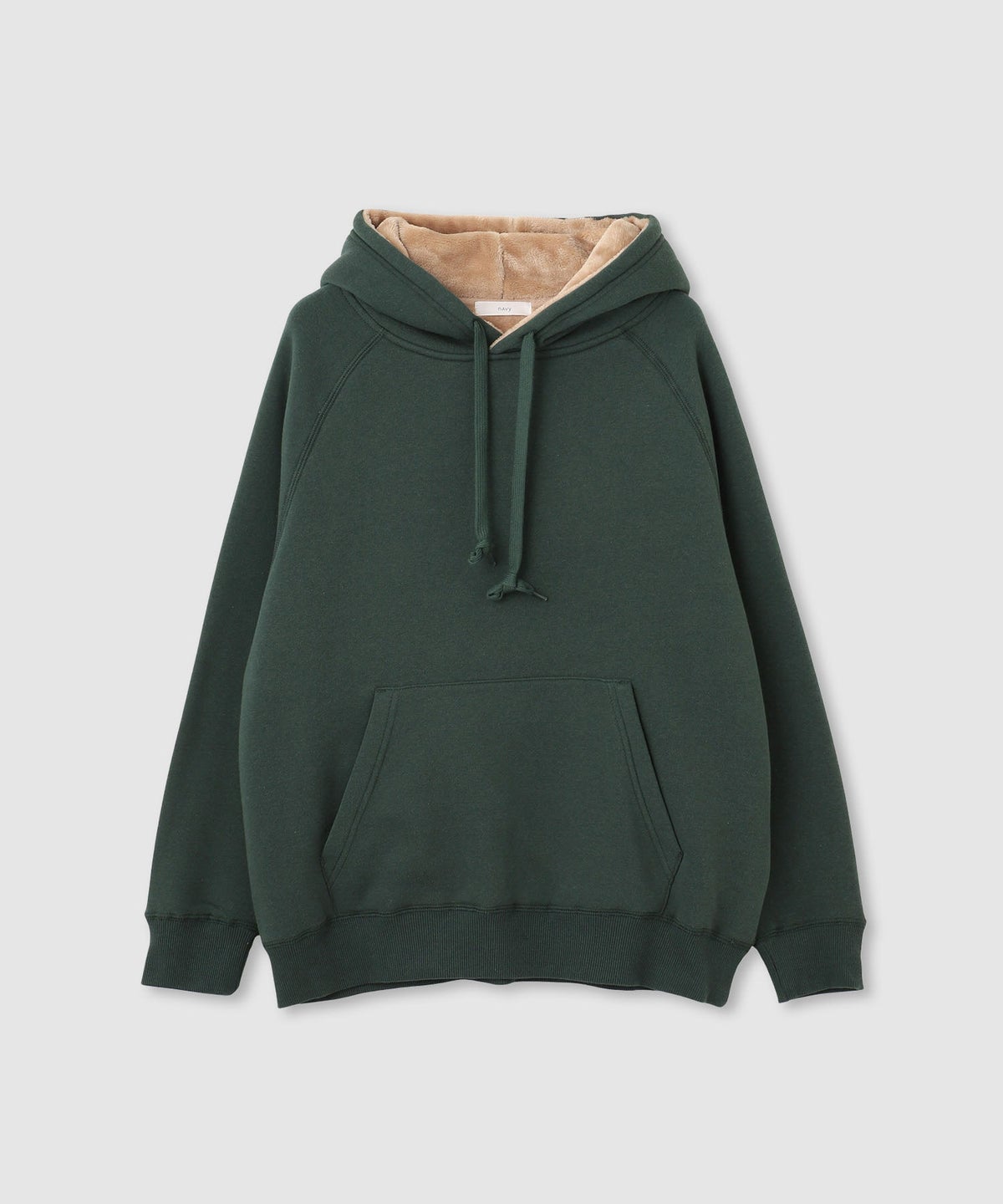 nAvy 裏シャギーパーカー レディース