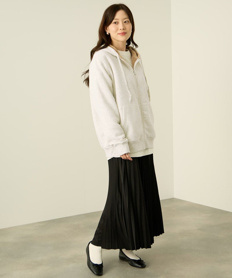 nAvy  裏シャギージップパーカー レディース商品画像-10