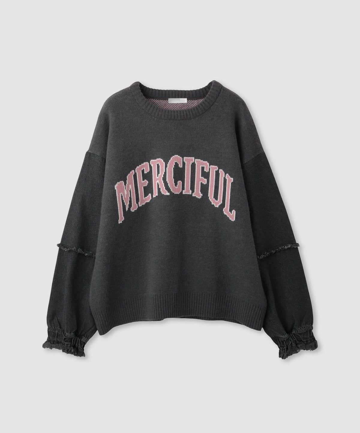 nAvy ニット×デニムプルオーバー レディース