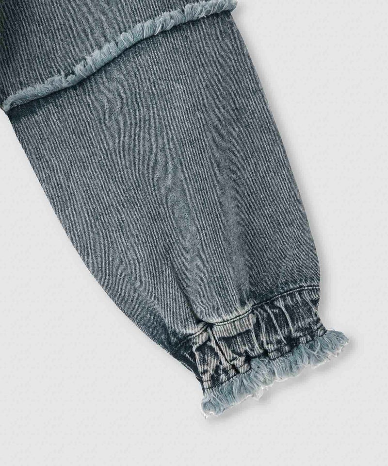 [期間限定knit]nAvy  ニット×デニムプルオーバー レディース商品画像-18