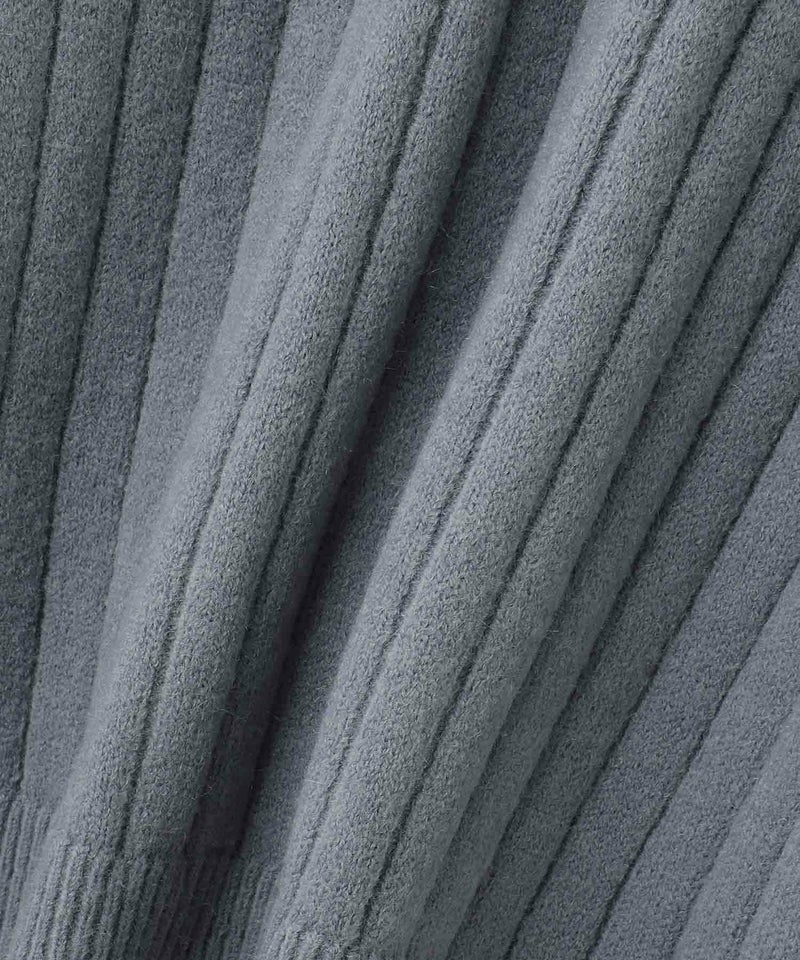 [期間限定knit]nAvy もちり もちもち 洗えるニット 配色クルーネック レディース商品画像-30