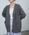 [期間限定knit]nAvy もちり もちもち 洗えるニット Vネックカーディガン レディース商品サムネイル-11