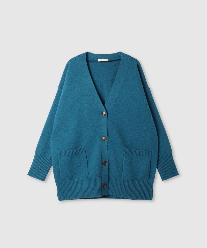 [期間限定knit]nAvy もちり もちもち 洗えるニット Vネックカーディガン レディース商品画像-19