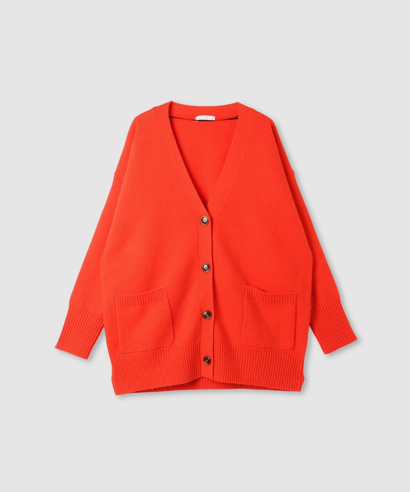 nAvy もちり もちもち 洗えるニット Vネックカーディガン レディース商品画像-23