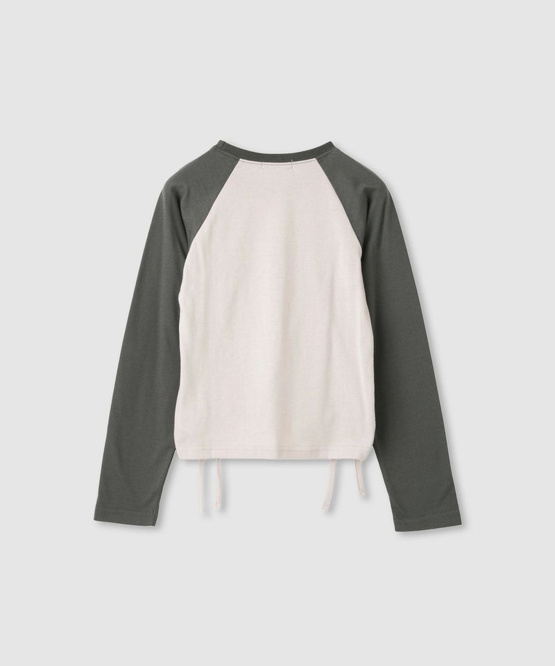 RICH MIX レースアップ長袖Tシャツ キッズ メール便 対応商品商品画像-3