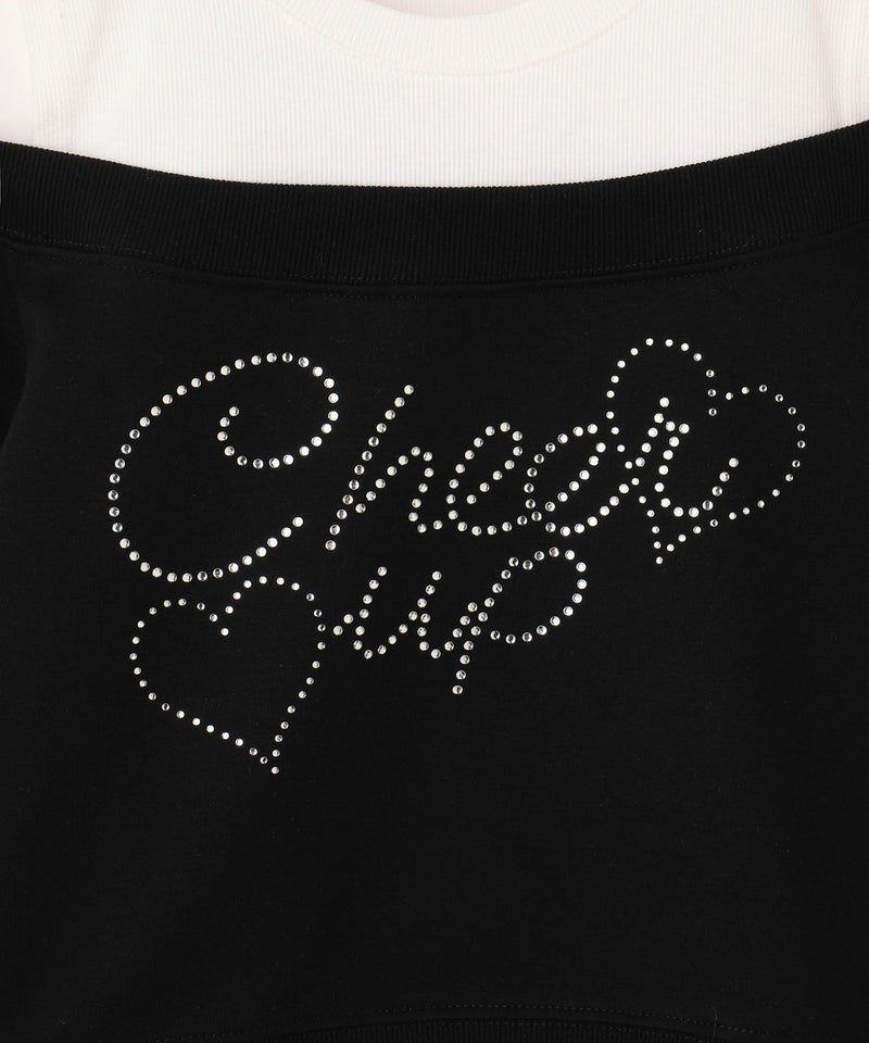 RICH MIX  ポンチ素材肩あきフェイクトレーナー キッズ商品画像-5