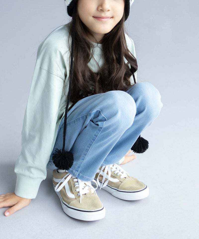 NAVY のびるモン ストレッチデニムスキニーウエストギャザーパンツ キッズ商品画像-10