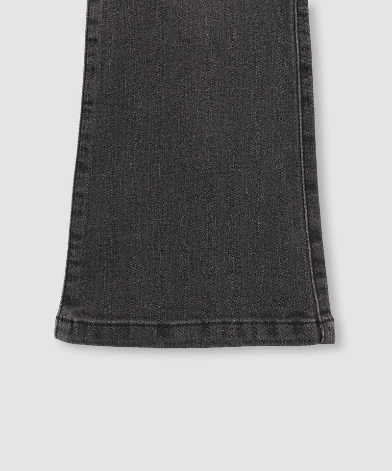 NAVY のびるモン ストレッチデニムフレアウエストギャザーパンツ キッズ商品画像-9