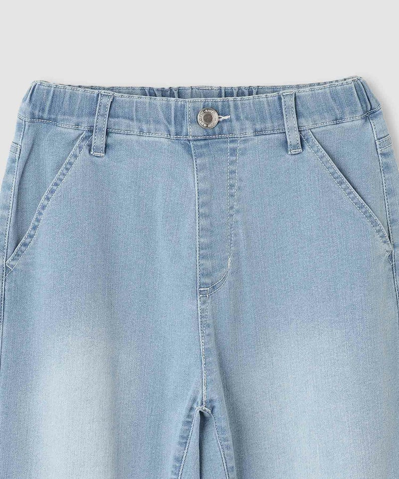 NAVY のびるモン ストレッチデニムペグトップパンツ キッズ商品画像-6