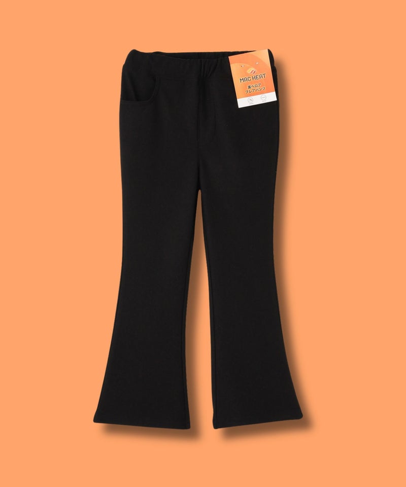 NAVY MAC HEAT 裏ベロアフレアパンツ キッズ商品画像-2