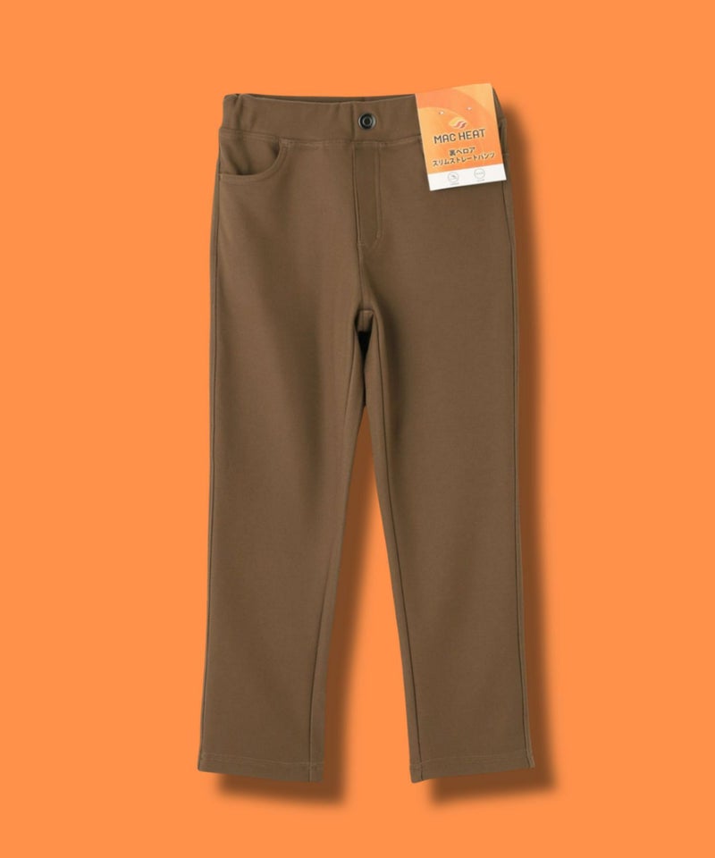 NAVY MAC HEAT 裏ベロアスキニーパンツ キッズ商品画像-3