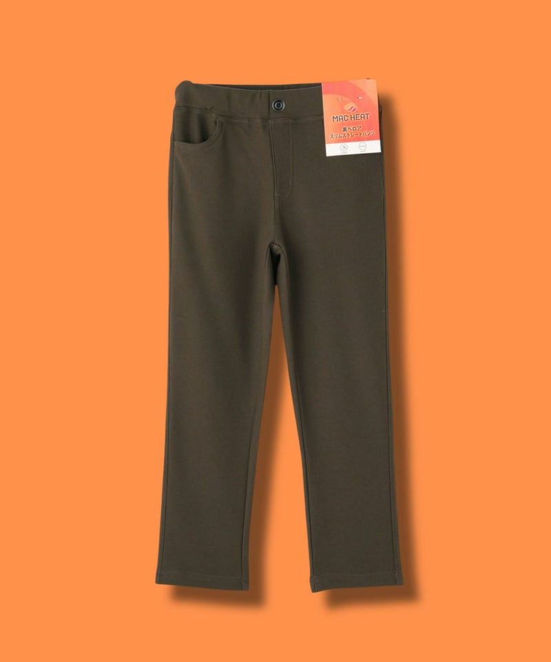 NAVY MAC HEAT 裏ベロアスキニーパンツ キッズ商品画像-4