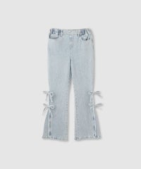 [期間限定価格]RICH MIX 裾レースアップフレアパンツ キッズ