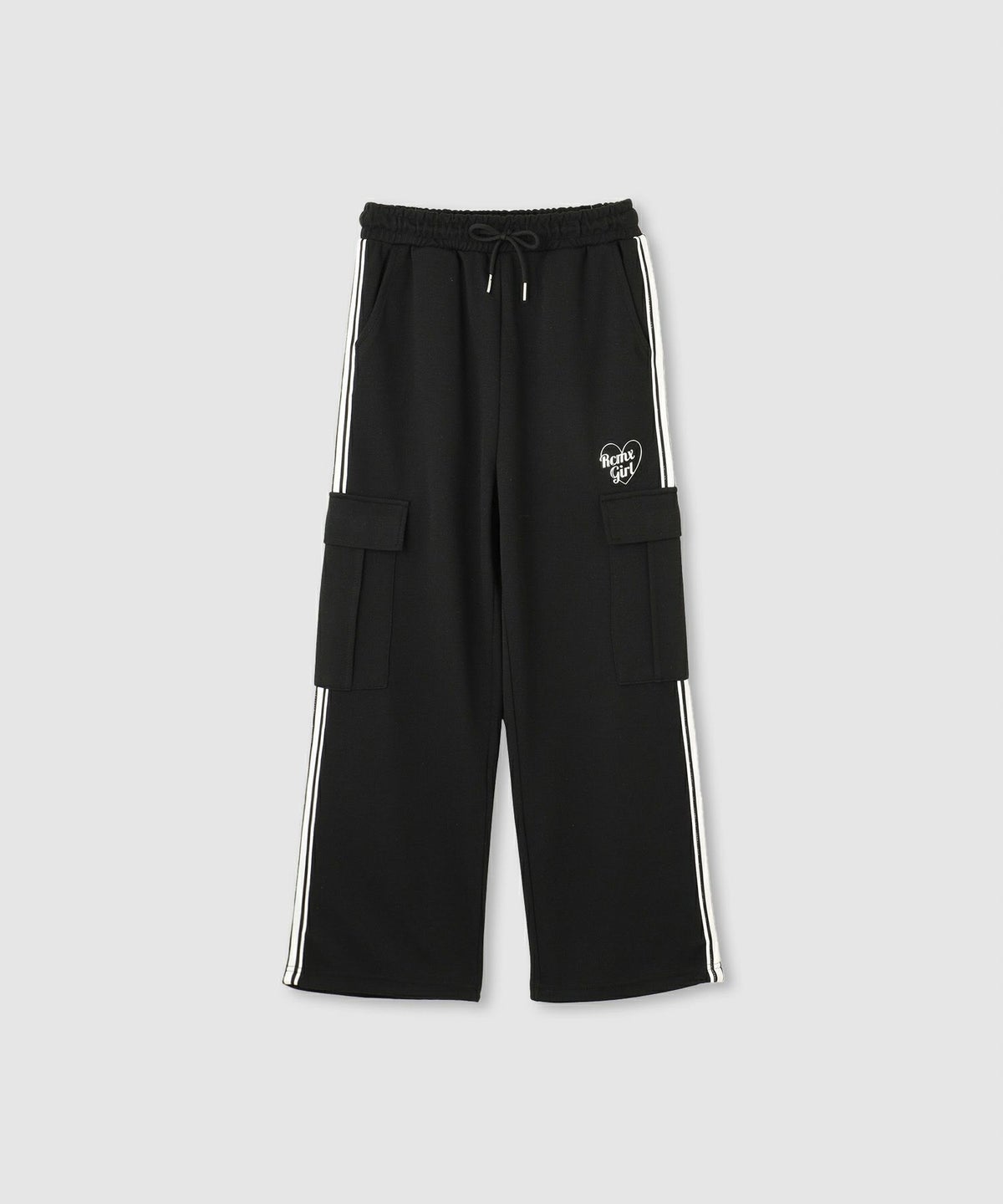 [期間限定価格]RICH MIX ポンチ素材サイドラインカーゴパンツ キッズ