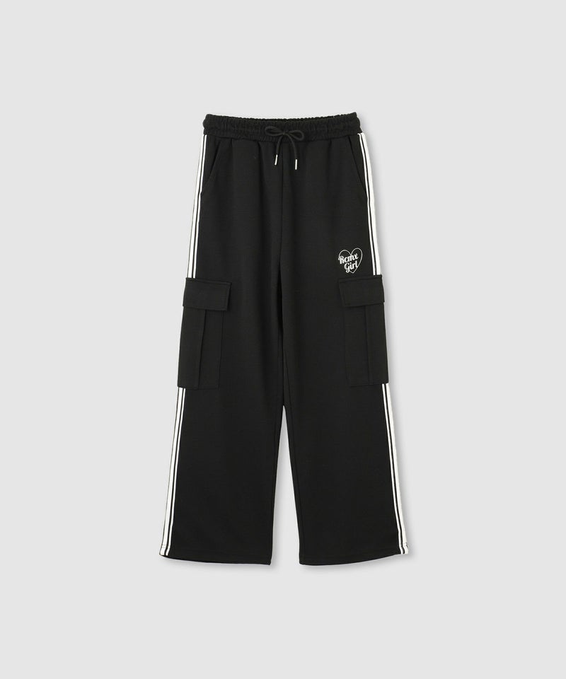 RICH MIX ポンチ素材サイドラインカーゴパンツ キッズ商品画像-2