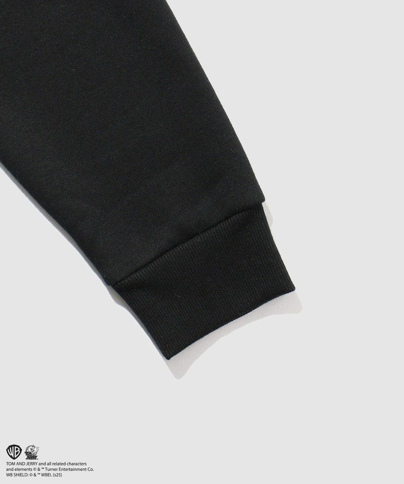 Tom and Jerry ジェリー タフィー 合皮刺繍トレーナー メンズ商品画像-19