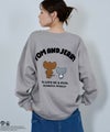 Tom and Jerry ジェリー タフィー サガラ刺繍トレーナー メンズ商品サムネイル-1