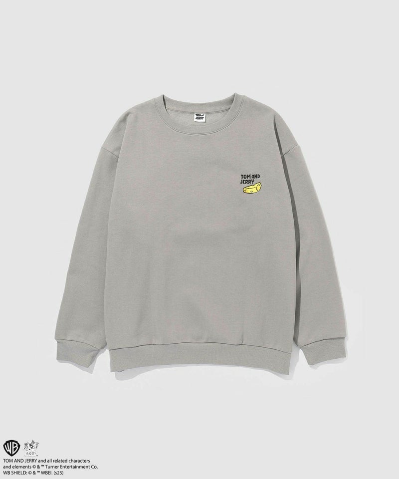 Tom and Jerry ジェリー タフィー サガラ刺繍トレーナー メンズ商品画像-27