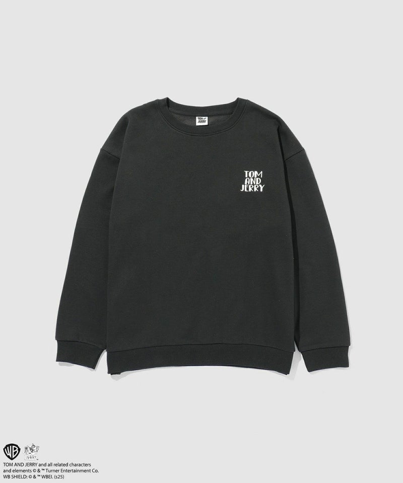 Tom and Jerry ジェリー タフィー フロッキートレーナー メンズ商品画像-12