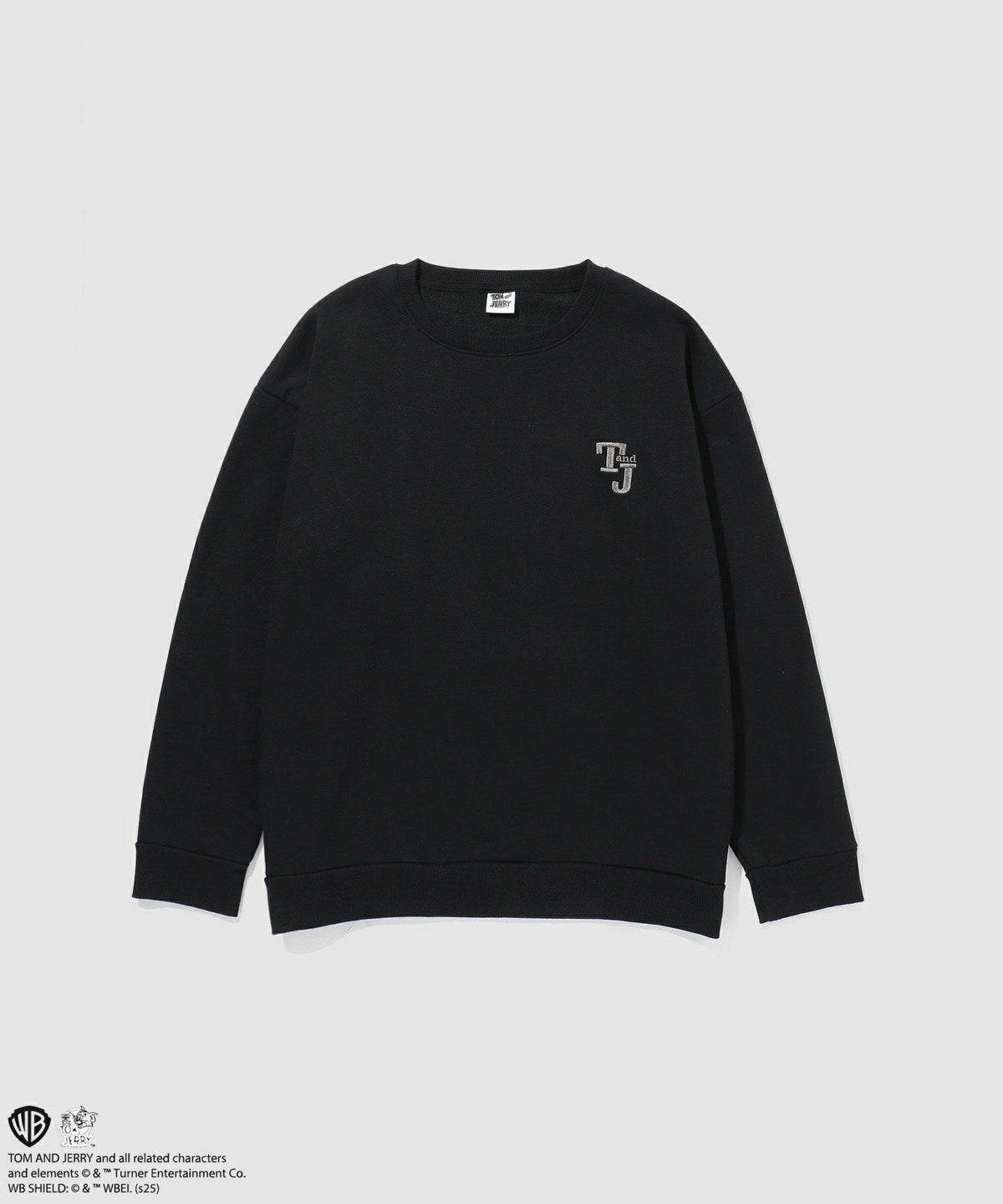 Tom and Jerry ジェリー タフィー 合皮トレーナー メンズ
