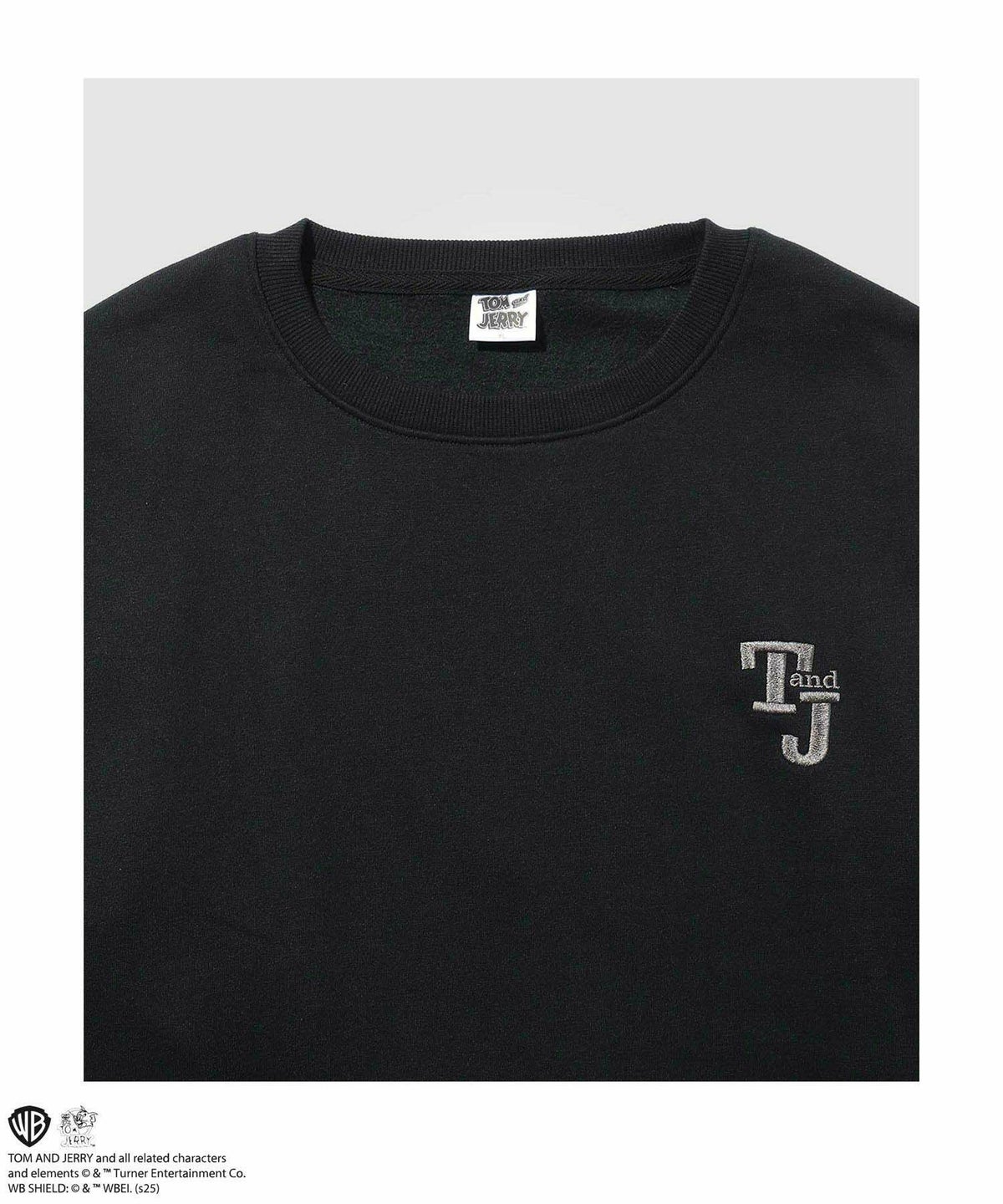 Tom and Jerry ジェリー タフィー 合皮トレーナー メンズ