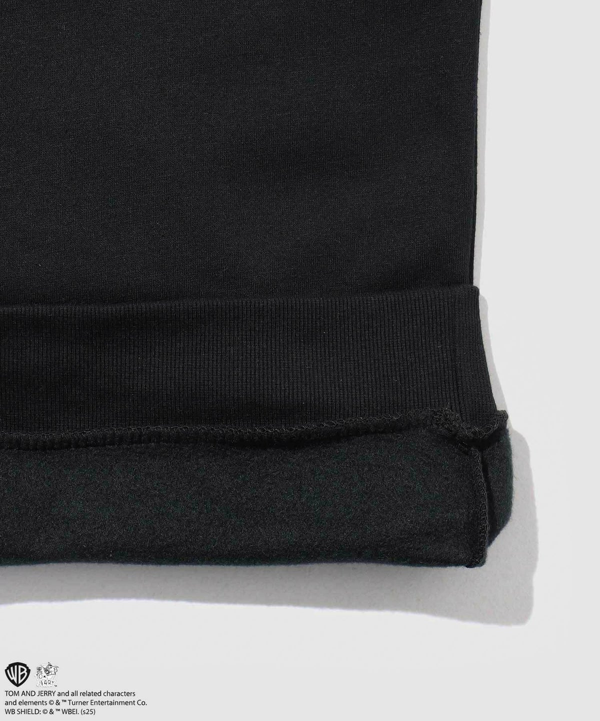 Tom and Jerry ジェリー タフィー 合皮トレーナー メンズ