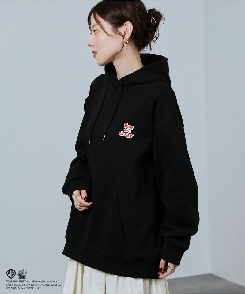 Tom and Jerry アイコン刺繍パーカー メンズ商品画像-3