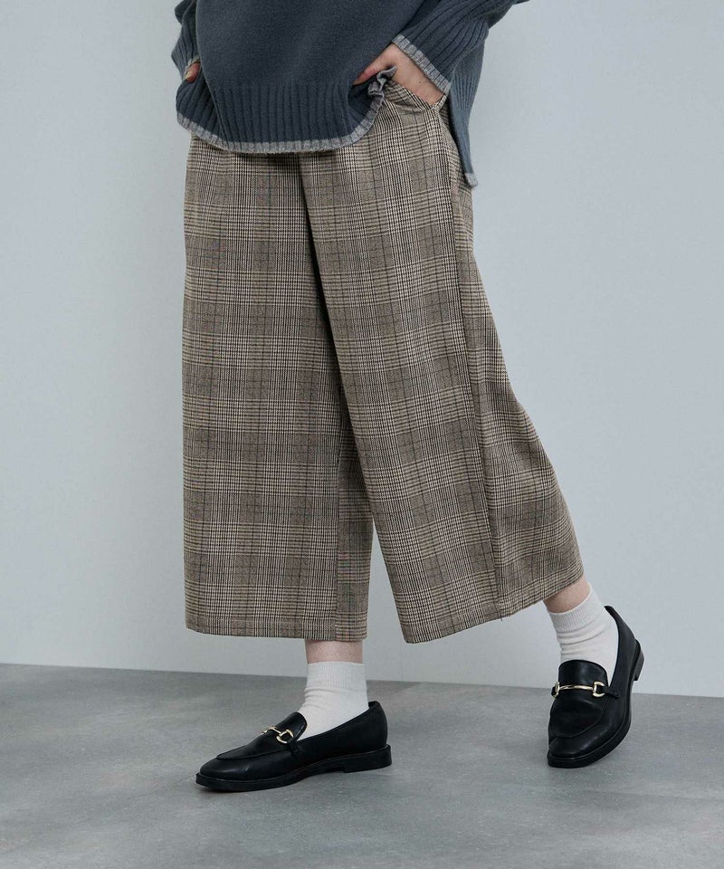 nAvy  ワイドクロップドパンツ レディース商品画像-2