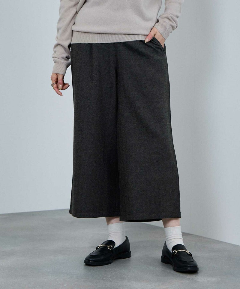 nAvy ワイドクロップドパンツ レディース商品画像-3