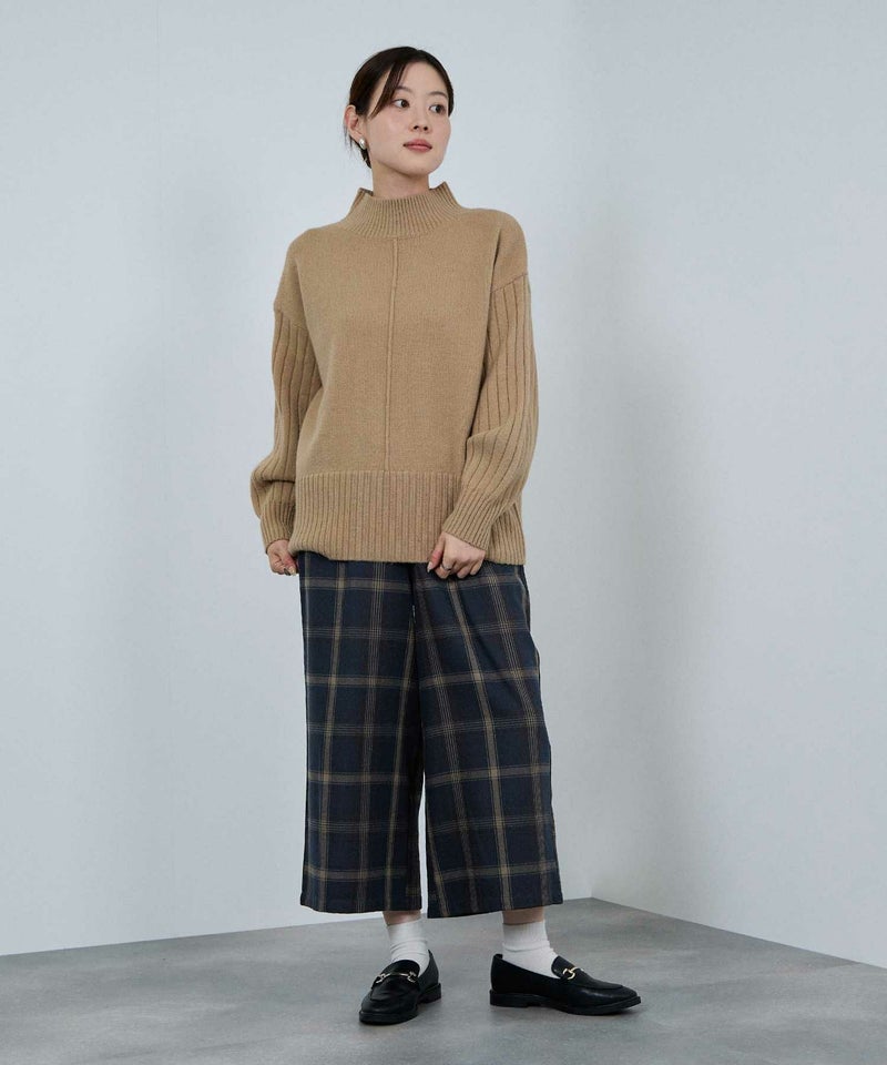 nAvy ワイドクロップドパンツ レディース商品画像-6