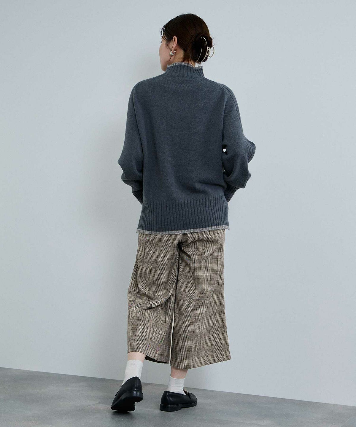 nAvy ワイドクロップドパンツ レディース