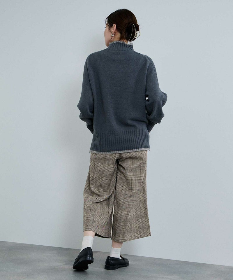 nAvy ワイドクロップドパンツ レディース商品画像-12