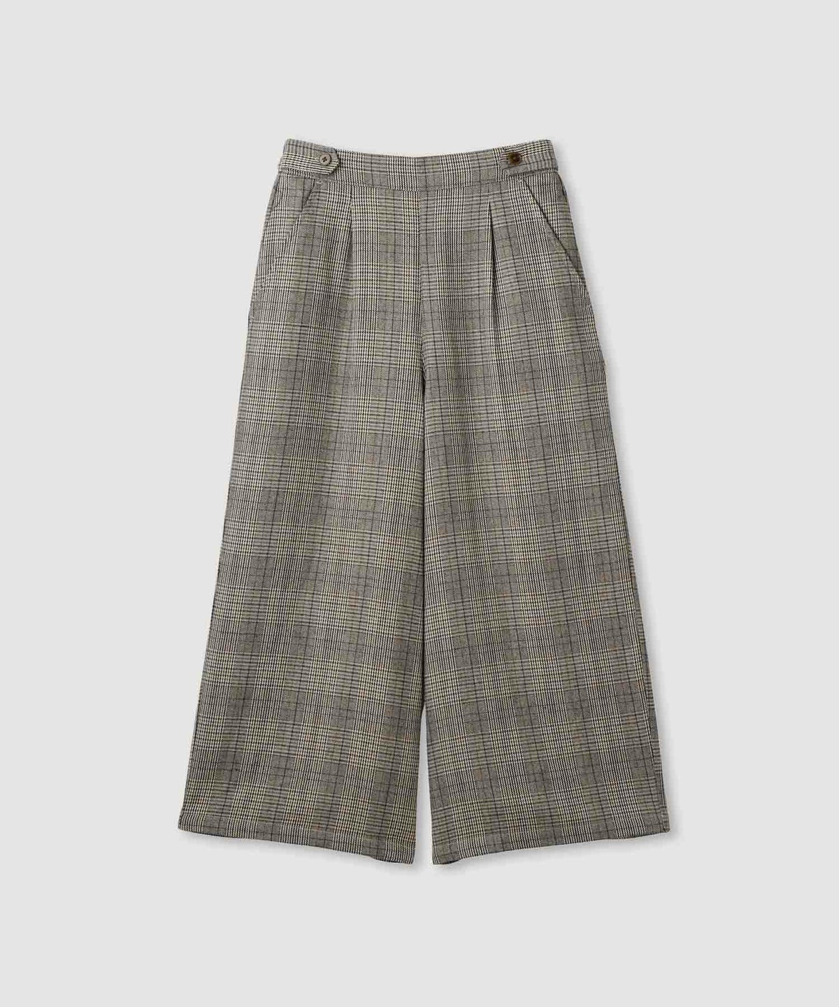 nAvy ワイドクロップドパンツ レディース