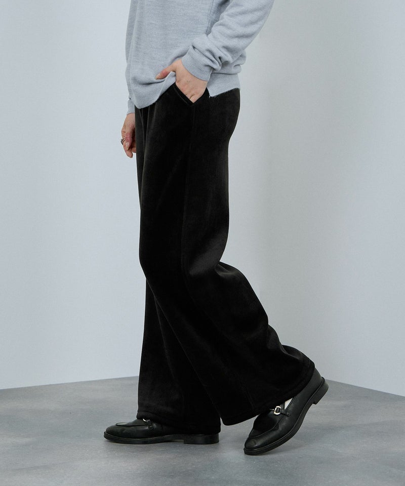 nAvy MAC HEAT コーデュロイ裏ベロアワイドパンツ レディース商品画像-6