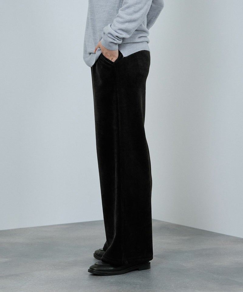 nAvy MAC HEAT コーデュロイ裏ベロアワイドパンツ レディース商品画像-7