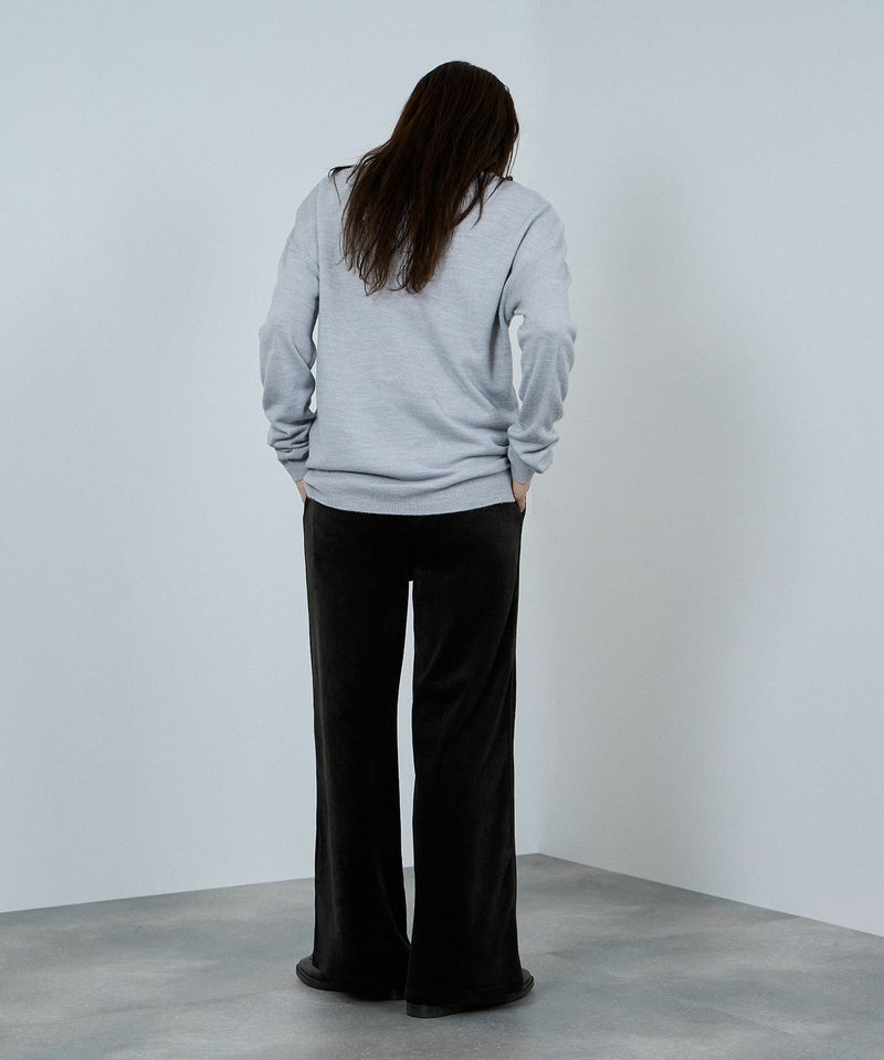 nAvy  MAC HEAT コーデュロイ裏ベロアワイドパンツ レディース商品画像-12